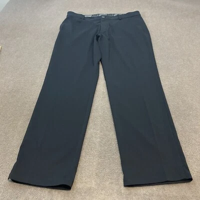 Nike Golf Pants Mens 38x29 * Standard Fit Flat Front Dri Fit Black Performance - Image 1 of 4