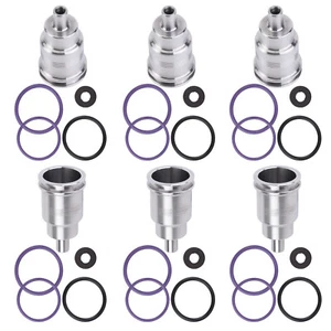 Set of 6 Fuel Injector Sleeve Cup 21515329 21401136 for Volvo D13 D11 D16 - Picture 1 of 10