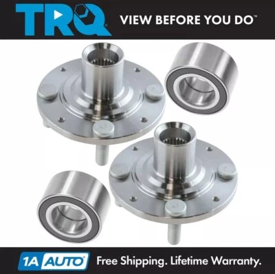 Kit de cojinete de cubo de rueda TRQ delantero derecho conductor derecho pasajero par para Civic Del Sol Foto 1 de 4