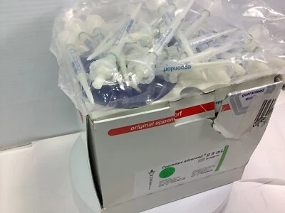 Original Eppendorf 0030089446 Plastic Pipette Tips 2.5ml 75pcs Lab Microscope Ac - Image 1 of 3