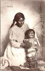 1909, Rpo, Crying Indian Baby In A Papoose Postcard - Benham Co.
