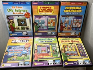 Lakeshore Interactive Educational Games PC/Mac CD Pre K & Up Lot/6 New - Picture 1 of 14