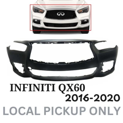 New Fits 2016 2017 2018 2019 2020 Infiniti QX60 Front Bumper Cover Local Pickup Foto 1 de 4
