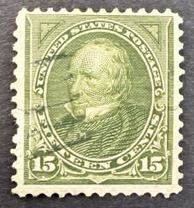 US 1898 Sc# 284 Used Stamp Henry Clay 15c - Picture 1 of 2