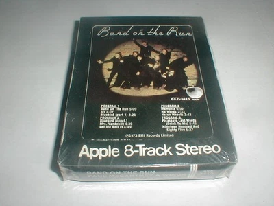 Paul McCartney BAND ON RUN Apple 8 Track Tape SEALED 1973 Classic Rock Beatles - Image 1 of 4