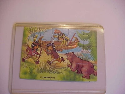 Indianer vom Schlangenfluss von 1992  - Puzzle rechts unten ohne BPZ - Bild 1 von 2