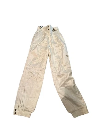 DESCENTE Snowboard Esquí Mujer/Hombre Pantalones Talla 28 Blanco Foto 1 de 4