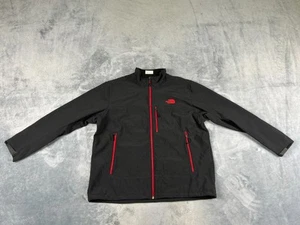 THE NORTH FACE APEX BIONIC MENS JACKET 2 EXTRA LARGE BLACK FULL ZIP HIKING - Picture 1 of 13