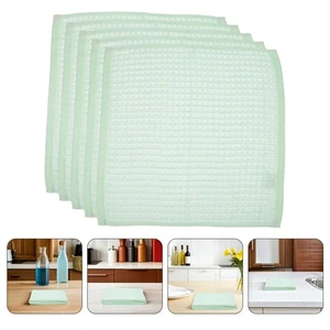  10 Stück Baumwolle Küche Reinigungstücher Hoch Saugfähig Geschirrspültücher - Bild 1 von 12