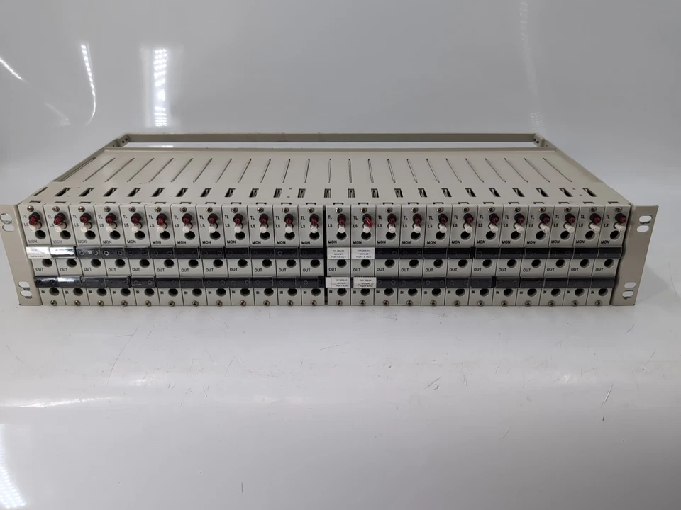 ADC loaded Patch Panel crossconnect 24x Model Unkown AS-IS - GC-5752 - - Image 1 of 4