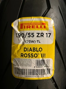 Pirelli - 190/55ZR-17 - Diablo Rosso III 3 Rear Sportbike Motorcycle Tire - Picture 1 of 2