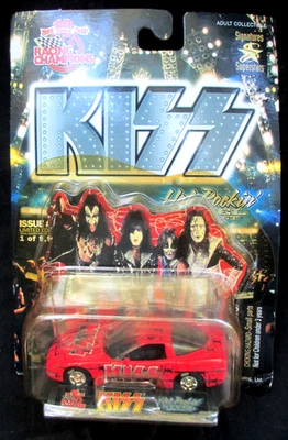 KISS Hot Rockin' Steel Diecast Car Racing Champions Edición #20 Edición Limitada Foto 1 de 4