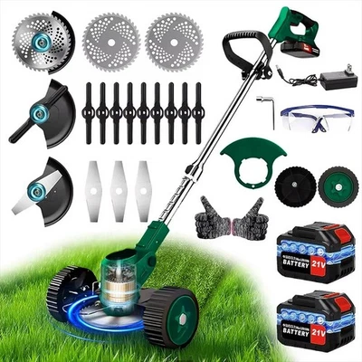 🌿New Arrival Cordless Lawn Mower & Weed Trimmer🚜Perfect for Yards & Gardens✨ - Image 1 of 4