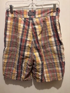 Polo By Ralph Lauren Plaid Swim Shorts Kids Size Large 16/18 - Picture 1 of 12