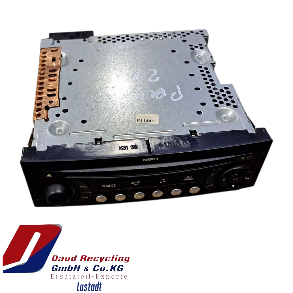 Peugeot 207 Radio 96643698XT - Bild 1 von 2