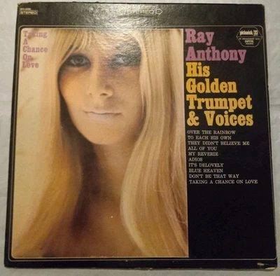 🎵 🎙 Vintage Ray Anthony Taking A Chance On Love LP Comp VG+ Collectable Rare - Image 1 of 4