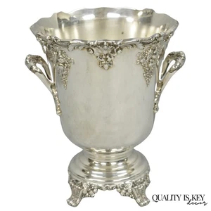 Vintage Reed & Barton King Francis Silver Plated Champagne Chiller Ice Bucket - Picture 1 of 12