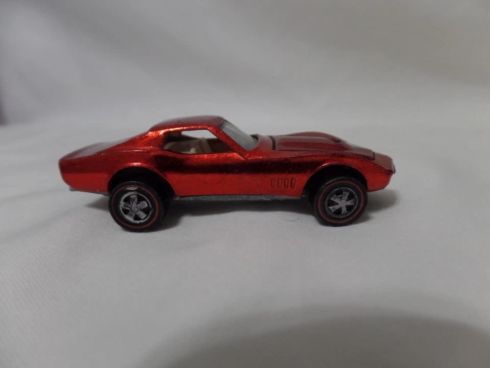 Corvette personalizado rojo Mattel Hot Wheels Ventage 1968 Foto 1 de 4