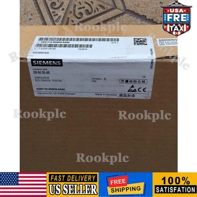 New Siemens 6SN1118-0DM33-0AA2 SIMODRIVE 611 DIGITAL CONTROL 6SN1 118-0DM33-0AA2 - Image 1 of 4