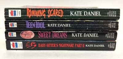 4 Horror books Kate Daniel Baby-Sitter's Nightmare part 2 Paperback Foto 1 de 4
