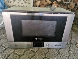 Bosch Einbau Mikrowelle Backofen 21 L Silber/Grau Modell Bosch HMT85GL53 - Bild 1 von 9