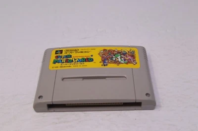 Super Mario World Super Fanicom SNES Japan Region Lock - Image 1 of 2
