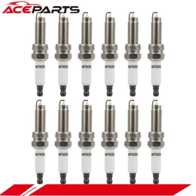 12 bujías de iridio y platino para Audi A8 Quattro 2012-2016 6,3 L W12 Foto 1 de 4