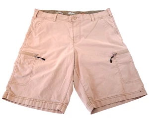 Urban Pipeline Super Flex Cargo Shorts Men's 38 Beige Baggy Skater Long - Picture 1 of 9