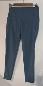 Danskin Ladies' Smoke Blue Stretch Pull On Contour Legging Large - Picture 1 of 6