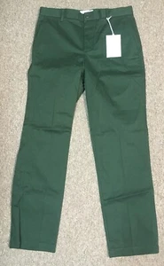 Pantalones Everlane pierna recta nuevos con etiquetas, verdes, 31 x 30 - Imagen 1 de 4
