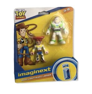 Fisher Price Imaginext Toy Story Figures Buzz Lightyear Jessie New