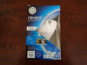 GE Reveal 10-Watt 65W Replacement LED Dimmable 650 Lumens Indoor Floodlight BR30 - Picture 1 of 4