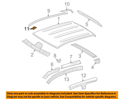 Clip de moldura por goteo de techo Toyota OEM 75561-02020 vendido de fábrica individualmente varios Foto 1 de 2