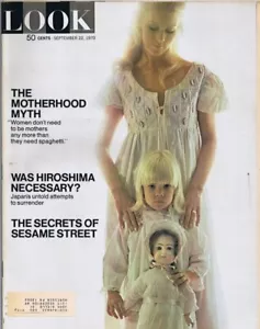 ORIGINAL Vintage September 22 1970 Look Magazine Sesame Street Secrets - Picture 1 of 1