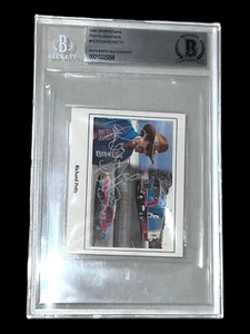 Richard Petty 1986 PHOTO GRAPHICS #10 STP VINTAGE #43 signed card with BAS COA 1 - Picture 1 of 4