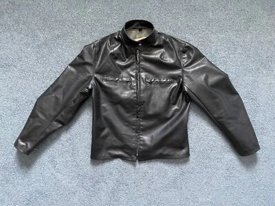 Vtg 60's Harley Davidson Motorcycle Jacket White Label CAFE RACER - Image 1 of 4