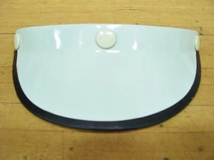 Vintage NOS Fiberglass Motorcycle Helmet Visor Vizor Bill Buco Bell McHal - Bild 1 von 3