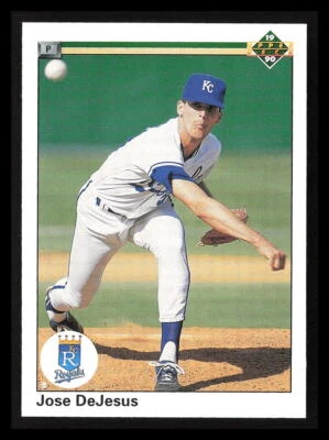 Jose DeJesus 1990 Upper Deck #255  Kansas City Royals - Image 1 of 2