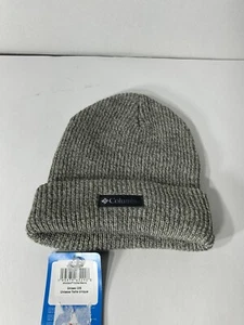 New w/ Tags Columbia Cuff Knit Winter Beanie Hat, Unisex Adult, Grey - Picture 1 of 3