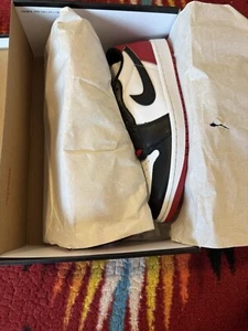 Talla 11 - Air Jordan 1 Retro OG Puntera Baja Negra - Imagen 1 de 5
