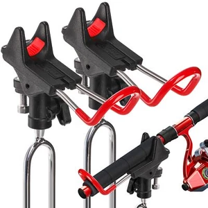 2 Pack Fishing Rod Holder Ground Support Stake - Picture 1 of 8