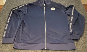 Converse Chuck Taylor All Star Logo Blue Full Zip Track Jacket Size XL Youth F16 - Picture 1 of 6