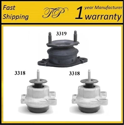 3PCS Motor & Trans Mount For Ford Transit-150, 250, 350, 350 HD 3.2L 3.5L & 3.7L - Image 1 of 4