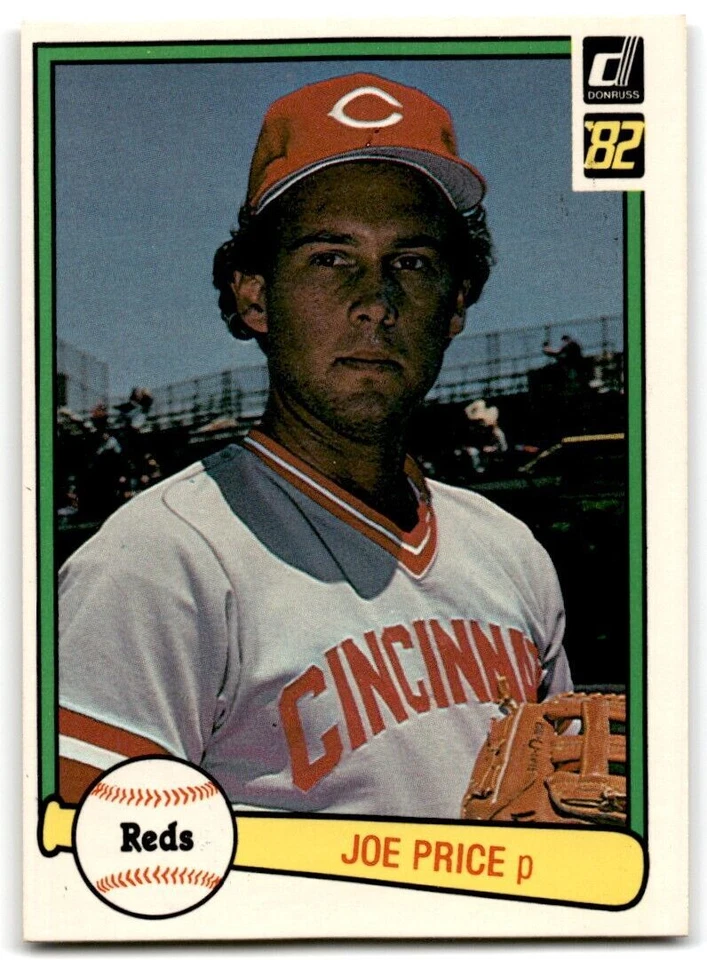 1982 Donruss Joe Price . Cincinnati Reds #481 - Image 1 of 2