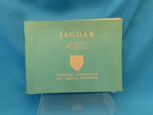 Oldtimer Oldtimer Jaguar 420 Betriebs-, Wartungs- und Servicehandbuch - Bild 1 von 7
