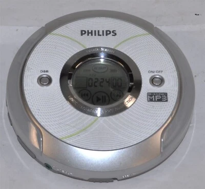 REPRODUCTOR DE DISCOS PERSONALES PHILIPS MODELO EXP2581 PANTALLA TÁCTIL BUEN EXCEDENTE ESCOLAR  Foto 1 de 2