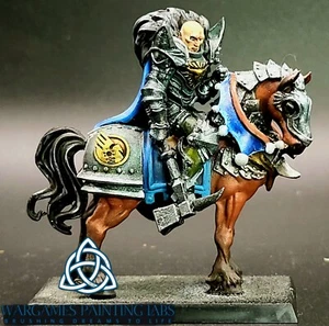 Painted Grand Master of the White Wolf Order Empire of Man WFB Rare miniature - Picture 1 of 6