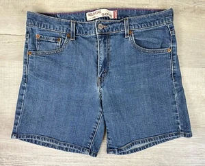 Levi’s 515 Nouveau Shorts Vintage Y2K 00s Women’s Size 12 (Actual 33” Waist) - Picture 1 of 18