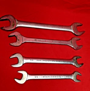 Lote de 4 llaves metálicas Proto/Thorsen tamaños 1 1/8" y 1" 7/8 y 3/4 - Imagen 1 de 4