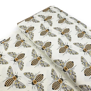Moda Bee Garden by Gingiber 100% cotton bee steampunk style fabric - Picture 1 of 7